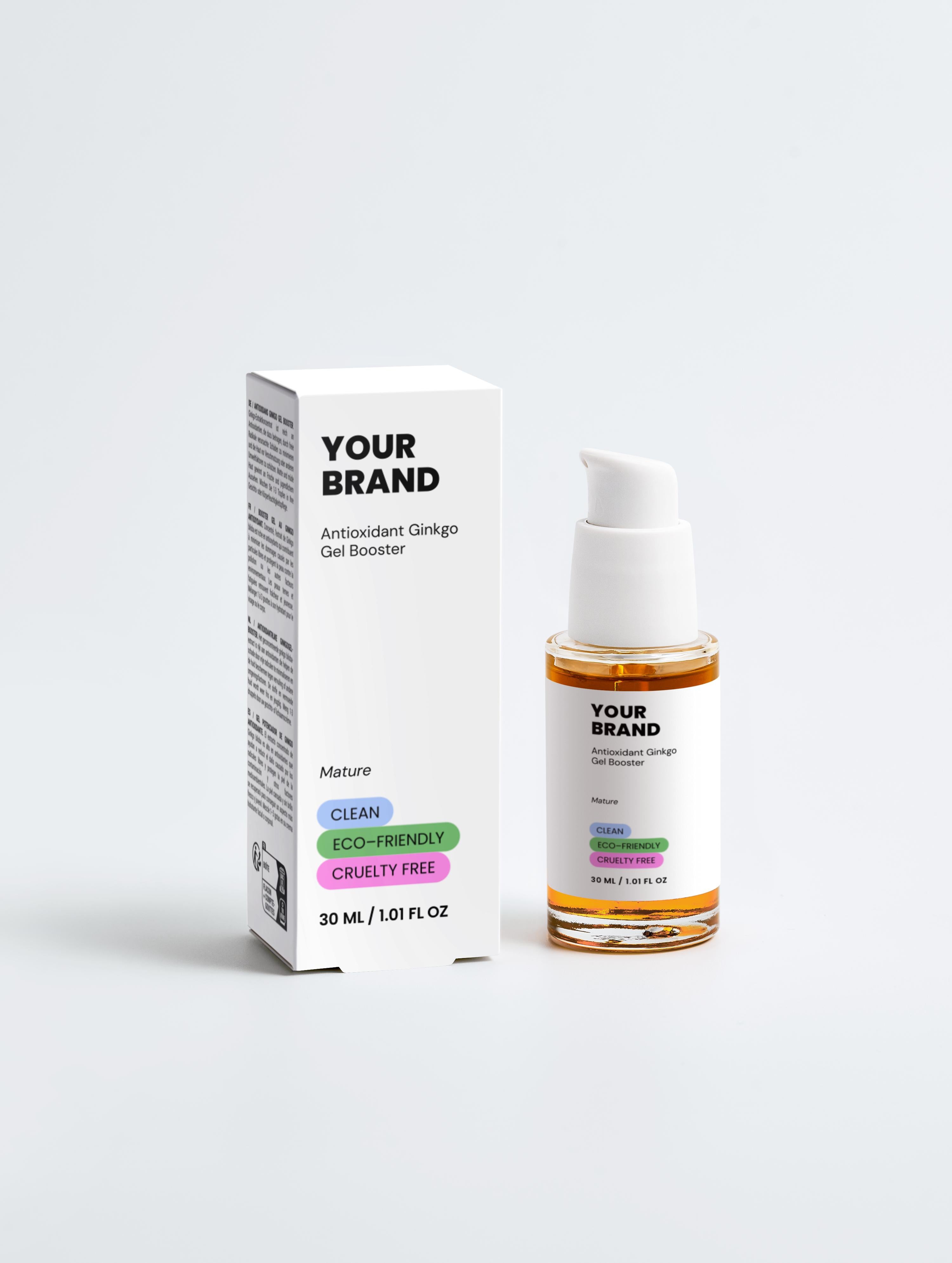 Antioxidant Ginkgo Gel Booster